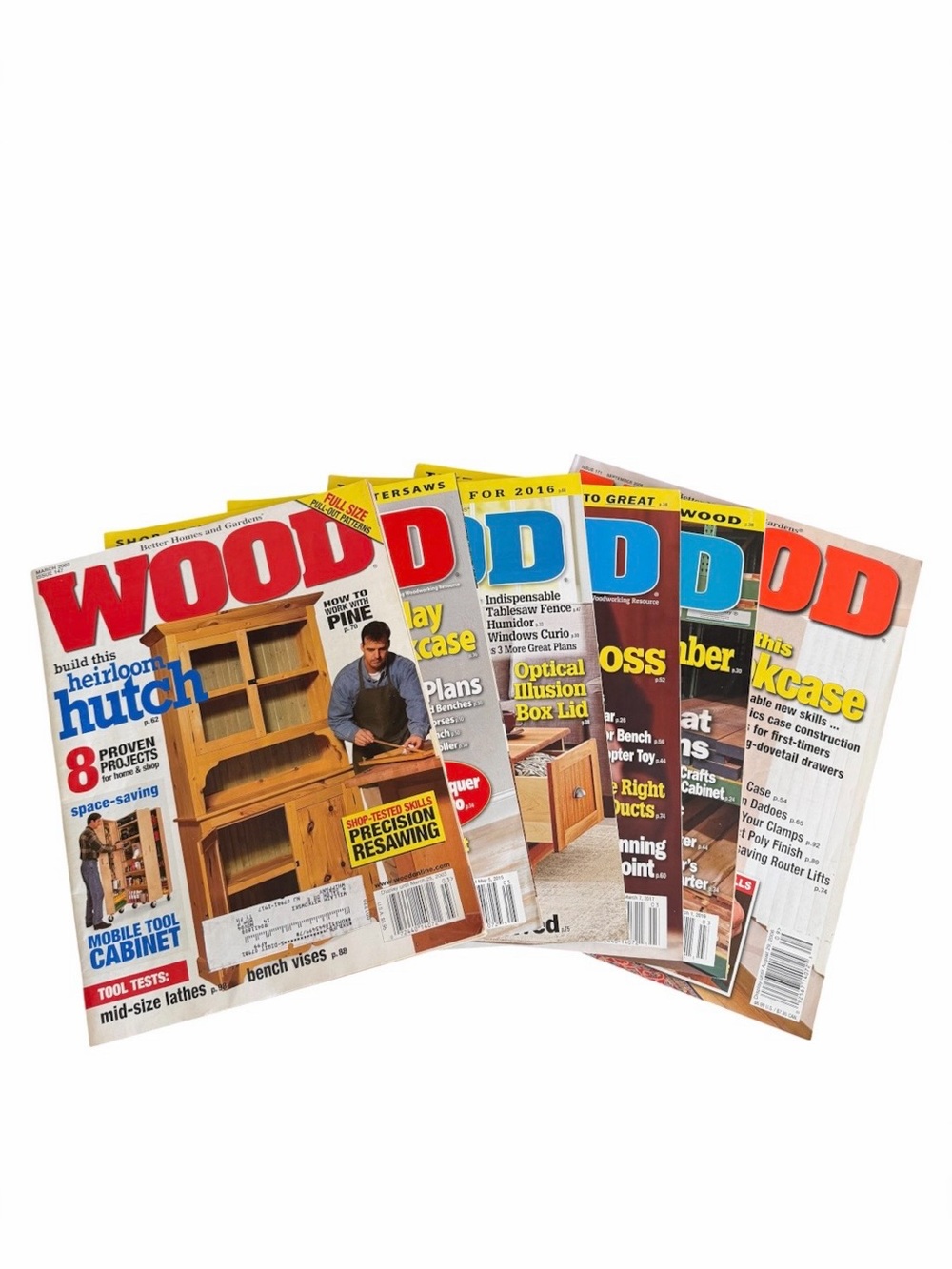 Better Homes And Gardens Wood Magazine 6 Issues 2003-2019